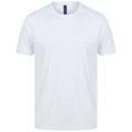 White - Front - Henbury Mens HiCool Performance T-Shirt