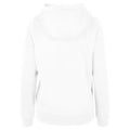 White - Close up - Build Your Brand Womens-Ladies Basic Hoodie