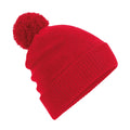Classic Red - Front - Beechfield Unisex Adult Snowstar Beanie