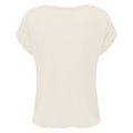 White Sand - Back - Build Your Brand Womens-Ladies Long Slub T-Shirt
