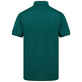Bottle Green - Back - Henbury Unisex Adult Polo Shirt