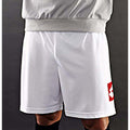 White - Side - Lotto Mens Football Sports Speed Shorts