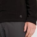 Black - Pack Shot - Craghoppers Mens Expert Corey 200 Half Zip Fleece Top