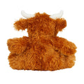 Brown - Side - Mumbles Printme Highland Cow Plush Toy
