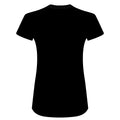 Black - Back - TriDri Womens-Ladies Recycled Active T-Shirt