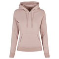 Dusk Rose - Front - Build Your Brand Womens-Ladies Organic Hoodie