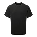 Black - Front - Anthem Mens Heavyweight T-Shirt