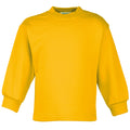 Sunflower - Front - Maddins Baby Unisex Coloursure Pre-School Crew Neck Sweatshirt