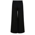 Black - Back - Skinni Fit Womens-Ladies Sustainable Wide Leg Jogging Bottoms