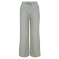 Heather Grey - Front - Skinni Fit Womens-Ladies Sustainable Wide Leg Jogging Bottoms