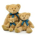 Brown (Light) - Side - Mumbles Bracken Plush Teddy Bear - Childrens Soft Toy