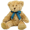 Brown (Light) - Front - Mumbles Bracken Plush Teddy Bear - Childrens Soft Toy