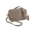 Taupe - Front - Bagbase Womens-Ladies Boutique Crossbody Bag