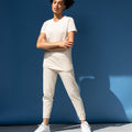 Light Stone - Back - SF Unisex Adult Fashion Cuffed Jogging Bottoms