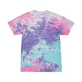 Cotton Candy - Front - Colortone Unisex Adult Tie Dye T-Shirt
