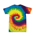 Rainbow - Front - Colortone Unisex Adult Tie Dye T-Shirt