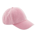 Dusky Pink - Front - Beechfield Unisex Adult Vintage Low Profile Cap