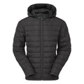 Black - Front - 2786 Mens Delmont Recycled Padded Jacket