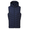 Navy - Front - 2786 Mens Taurus Padded Recycled Body Warmer