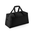 Black - Front - Bagbase PU Duffle Bag
