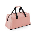 Nude Pink - Front - Bagbase PU Duffle Bag