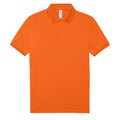 Meta Orange - Front - B&C Mens Polo Shirt