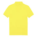 Solar Yellow - Back - B&C Mens Polo Shirt