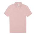 Blush Pink - Front - B&C Mens Polo Shirt