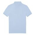 Blush Blue - Back - B&C Mens Polo Shirt