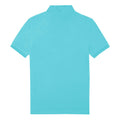 Meta Turquoise - Back - B&C Mens Polo Shirt