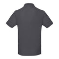 Dark Grey - Back - B&C Mens Polo Shirt