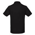 Black - Back - B&C Mens Polo Shirt