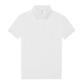 White - Front - B&C Womens-Ladies My Polo Shirt