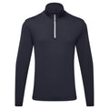French Navy-White - Front - TriDri Mens Athletic Top