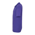 Purple - Side - AWDis Cool Unisex Adult Cool Smooth Polo Shirt