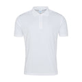 Arctic White - Front - AWDis Cool Unisex Adult Cool Smooth Polo Shirt
