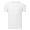 White - Front - Anthem Unisex Adult Midweight Organic T-Shirt