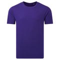 Purple - Front - Anthem Unisex Adult Midweight Organic T-Shirt