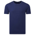 Navy - Front - Anthem Unisex Adult Midweight Organic T-Shirt
