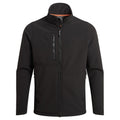 Black - Front - Craghoppers Mens Whitby Soft Shell Jacket
