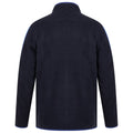 Navy-Royal Blue - Back - Finden & Hales Unisex Adult Fleece Jacket