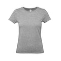 Sports Grey - Front - B&C Womens-Ladies E190 T-Shirt