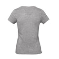 Sports Grey - Back - B&C Womens-Ladies E190 T-Shirt