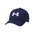 Midnight Navy-White - Front - Under Armour Blitzing Cap