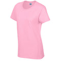 Light Pink - Side - Gildan Womens-Ladies Cotton Heavy T-Shirt