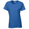 Royal Blue - Front - Gildan Womens-Ladies Cotton Heavy T-Shirt
