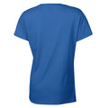 Royal Blue - Back - Gildan Womens-Ladies Cotton Heavy T-Shirt