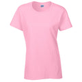 Light Pink - Front - Gildan Womens-Ladies Cotton Heavy T-Shirt
