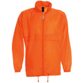 Orange - Front - B&C Mens Sirocco Soft Shell Jacket