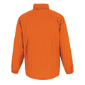 Orange - Back - B&C Mens Sirocco Soft Shell Jacket